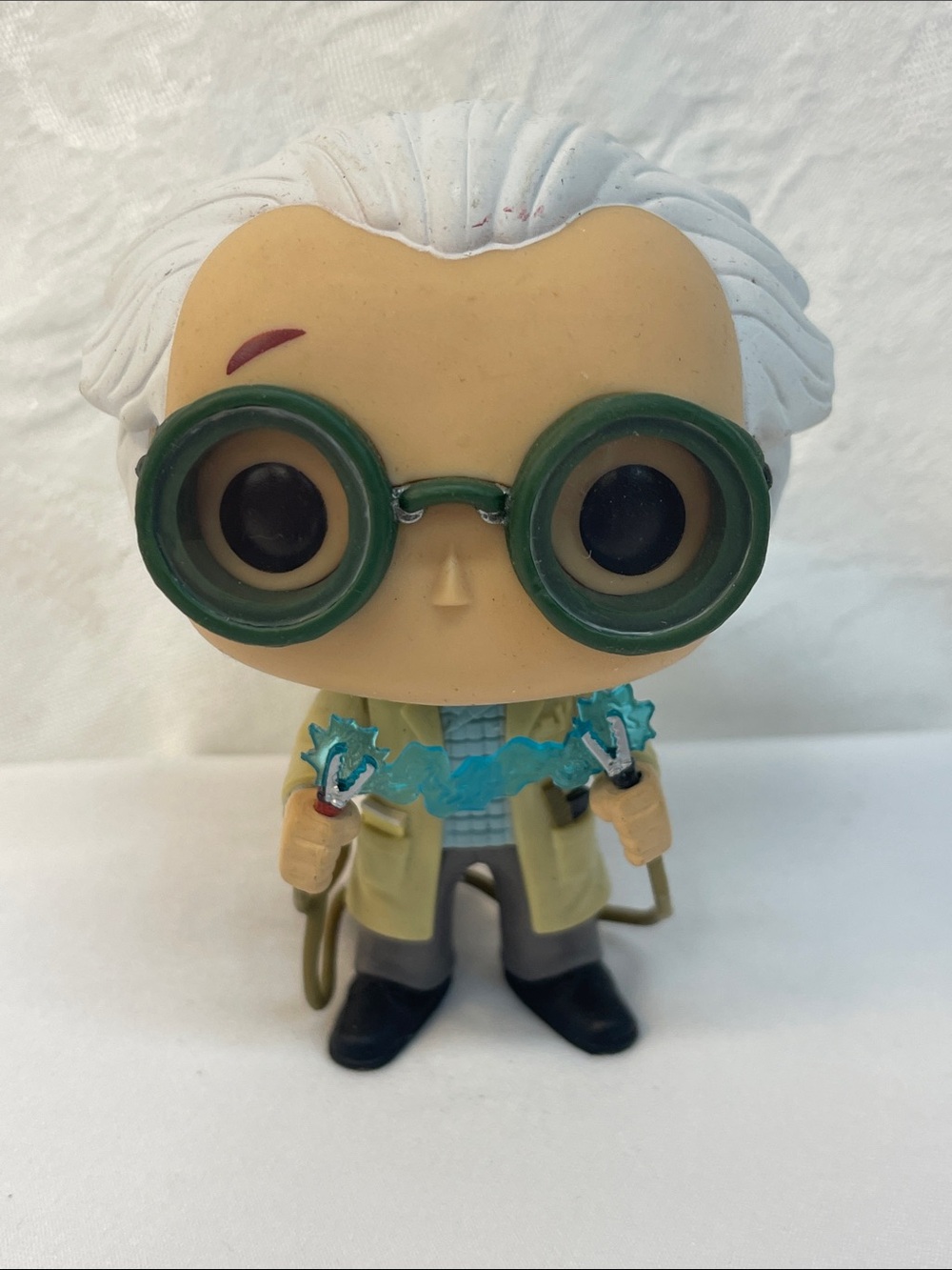 Funko Pop! #236 Dr. Emmitt Brown time travel Scientist Figure with Green Goggles